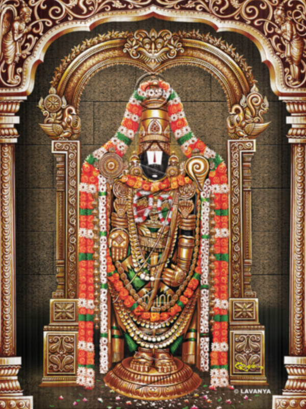 Antique Balaji Wall BG