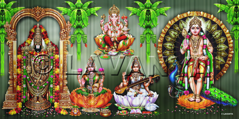 Multi Gods Sky BG