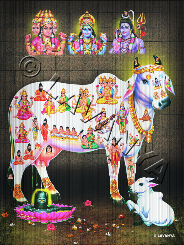 Gomatha with Wall BG